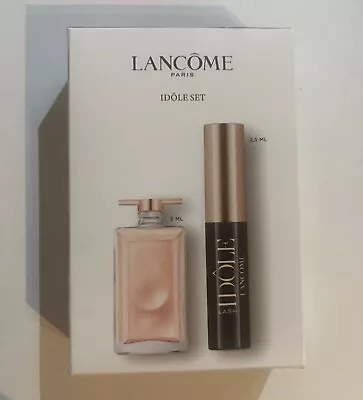 Lancome Idole Eau De Parfum 5ml + Lash Idole Mascara 2.5ml Glossy Black Gift Set • £15