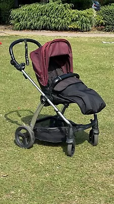 Mamas And Papas Sola 2 Pram Set Single Seat Pushchair And Carry Cot + Extras • £150