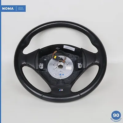 99-02 BMW Z3 E36 M Sport Steering Wheel Black Leather 32342229487 OEM • $189.66