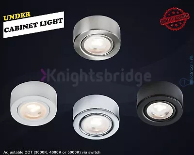 Knightsbridge 230V 2W LED Under Cabinet Light With Adjustable CCT • £16.49