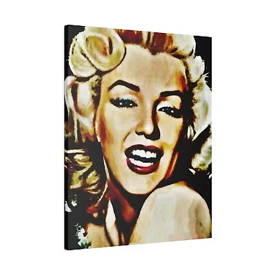 Marilyn Monroe Framed Canvas Art By Dãvę Grãńt 16  X 20  • $42.01