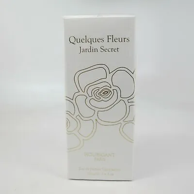$129.99 • Buy Quelques Fleurs JARDIN SECRET By Houbigant 100 Ml/3.4 Oz Eau De Parfum Spray NIB