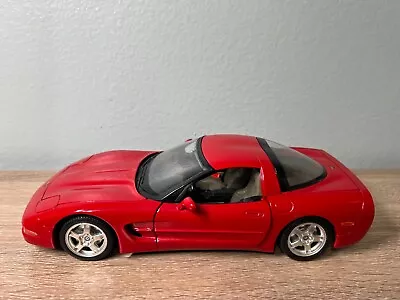 1997 Chevrolet Corvette C5 Convertible Bburago Red 1/18 1:18 Diecast Car • $24.95