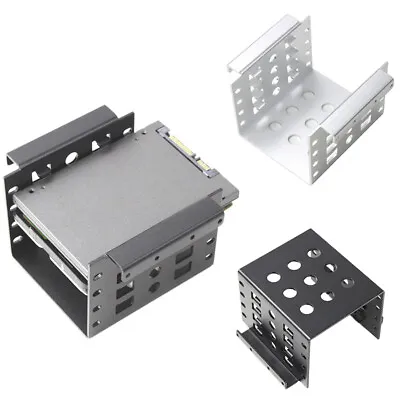 $17.39 • Buy HDD SSD Bracket Adapter, 2.5 In To Floppy Hard Drive Disk Mounting Converter Kit
