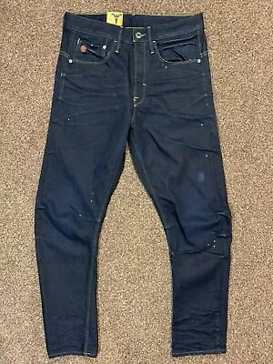 G-Star Type C 3D Loose Tapered Geo Denim Dark Aged Blue W30 L32 • $43.15