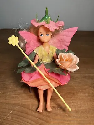 RARE COMPLETE Vintage 1980's Hornby Flower Fairies Fairy English Rose • £70