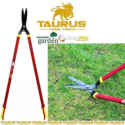 42  KINGFISHER Long LAWN SHEARS Grass Cutting Border Edge GARDEN PRO Trimmers UK • £19.99