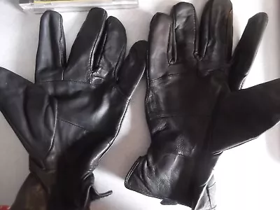 Men's XL Timberline Black Leather Dress Gloves Insulated • $8.95