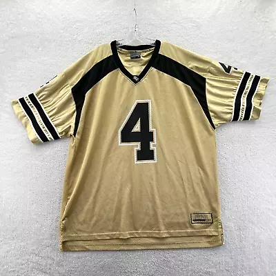 UCF Knights Jersey Mens 2XL Gold Colosseum Athletic V-Neck Central Florida Shirt • $78.78