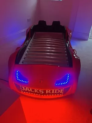 Kids Car Bed With Lights And Sound • £100