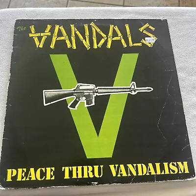 The Vandals Peace Thru Vandalism Social Distortion Circle Jerks Black Flag D.I. • $43