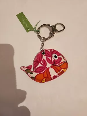 Vera Bradley Lilli Bell Whale Seashore Keychain -  New With Tag • $15
