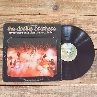 $10 • Buy 1974 Doobie Brothers Once Vises Now Habits Vinyl LP Vintage Warner Bros. Records