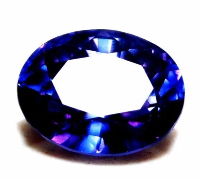 $0.01 • Buy Natural Untreated Change Alexandrite 11.65 Cts Oval Cut Loose Gemstone R46