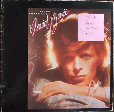 David Bowie Young Americans Vinyl Record VG/G+ EMD1021 1991 1st Press • £27.50