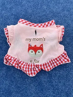 MARTHA STEWART Dog Sweater Apron PRECIOUS My MOM'S A FOX Size XS / S ❤️sj7m21 • $14