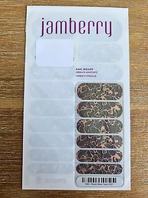Jamberry Nail Wraps * Moon Glass Twist * FULL SHEET • $12