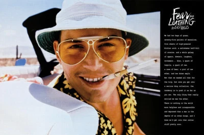 £18.40 • Buy FEAR And LOATHING Movie Poster Johnny Depp Las Vegas (1998) 24x36 NEW