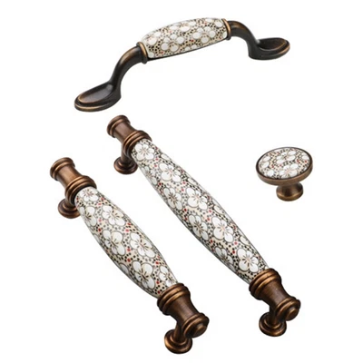 $17.29 • Buy Antique Bronze Cabinet Drawer Knob Ring Furniture Cupboard Wardrobe Pull Handle