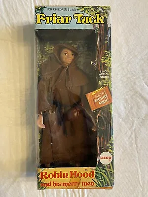 MEGO 1974 Super Merry Men  FRIAR TUCK W/ORIGINAL BOX COMPLETE Robin Hood • $64.99