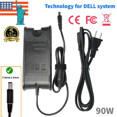 $11.99 • Buy 90W Power Adapter Charger For Dell Vostro 2510 1400 1500 1700 3400 3500 3700