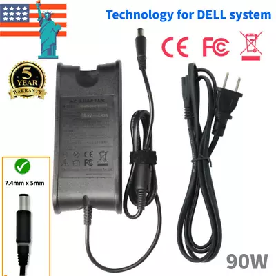 90W Power Adapter Charger For Dell Vostro 2510 1400 1500 1700 3400 3500 3700 • $11.99