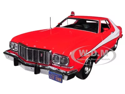 1976 Ford Gran Torino Red  Starsky & Hutch  1/24 Diecast Model Greenlight 84042 • $25.99