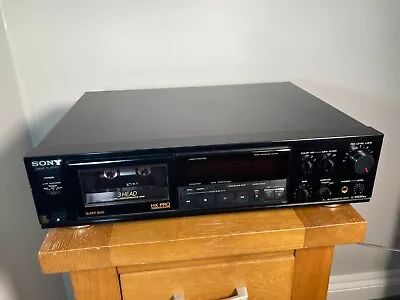 Sony Tc-k630 Es Stereo Cassette Deck 3 Head Tape Player Tc-k630es Separates Hifi • £120