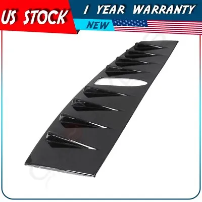 For 2014-up Subaru WRX Carbon Style Rear Roof Spoiler Wing Vortex Generator • $36.59