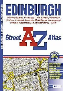 A-Z Edinburgh Street Atlas By Geographers' A-Z Map Co... | Book | Condition Good • £2.43