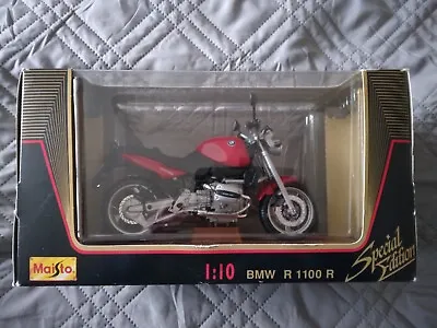 Maisto BMW R 1100 R  - 1/10 Scale Red Boxed Collectable Special Edtion! • £10