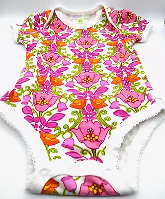 Vera Bradley Lilli Bell 6-9 Month Ruffle Bodysuit Cotton 2012 New In Dresser Box • $10.99