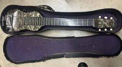 Vintage Bronson Streamliner Lap Steel Guitar USA Pat 2209016 With Original Case • $659.99