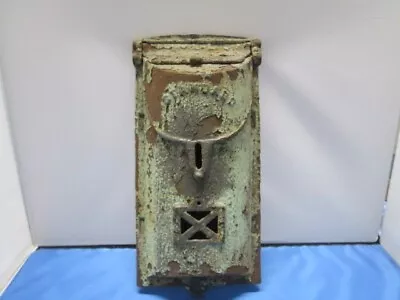 Vintage Standard Cast Iron Wall Mount Mailbox • $129.99