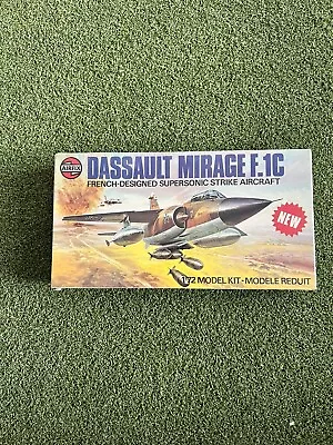 Airfix Dassault Mirage F.1C Vintage Model Kit 1/72 Scale 04022-2 Sealed New • $28