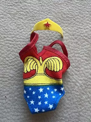 Vintage WONDER WOMAN Doll Superhero Costume And Headband Mego Action Figure • $24.99