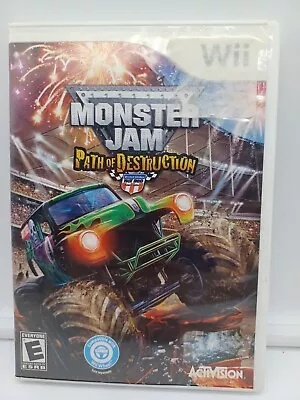 Monster Jam: Path Of Destruction (Nintendo Wii 2010) • $7.43