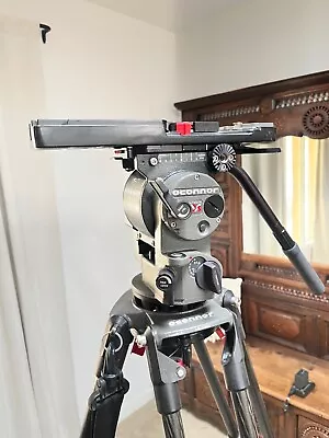 Oconnor Ultimate DVs Patented Head With 35L Carbon Fiber Tripod • $2670