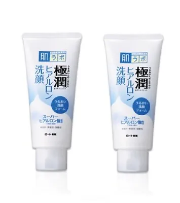 Rohto Hada Labo Super Hyaluronic Cleansing Cream 100g X 2 Hydrating Hada-labo • $19.99