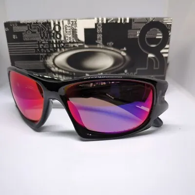 Oakley Ten 9128-06 Black Frame Sunglasses Domestic Official Polarized Lenses • $219
