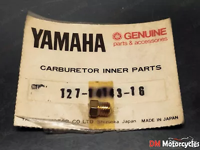 Yamaha Genuine New Tzr 50 Yg1 Yg5 Yl Ym Hs1 Yj Main Jet No 80 Pn 127-14143-16 • $17.37