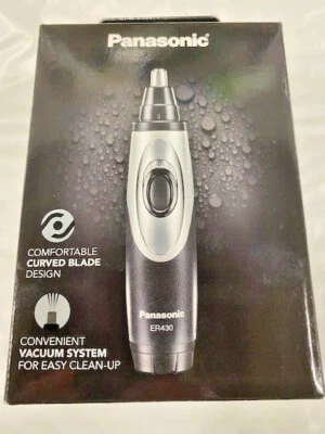 $28.07 • Buy Panasonic Nose Hair Trimmer And Ear Hair Trimmer ER430K, Vacuum Cleaning Syst...