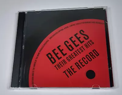 Bee Gees Their Greatest Hits The Record Music 2 Disc  CD Album VGC • $11.29