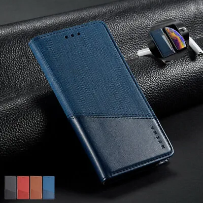 For Oppo A9 2020 Reno Z Realme 5 Pro F1s Luxury Flip Leather Wallet Case Cover • $80