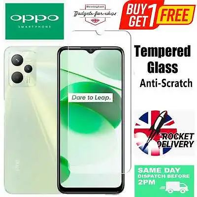TEMPERED GLASS Screen Protector Guard Cover For Oppo A15 A16s A54s A8 [F020] • £2.99