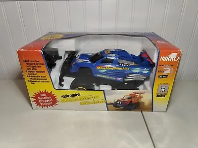 NEW Vintage Nikko Mini Mega Machine Off Road RC Remote Pickup Truck Blue 1/20 • $79.99