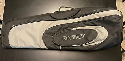 Ritter RCB700-TB Bass Trombone Bag Black Steel Gray Gig Bag • $149.97