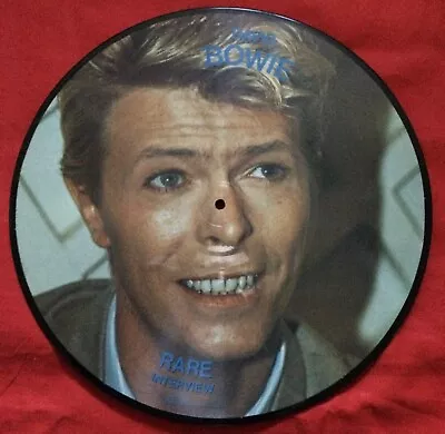 David Bowie  Lets Talk  Rare Interview 12  Vinyl Picture Disc 1983 • £7.99