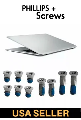 Set Of 10pcs Bottom Back Case Cover Screws For MacBook Air 13  A1237 A1304 + • $7.99