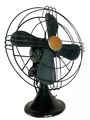 Vintage General Electric Oscillating Electric Fan • $174.99